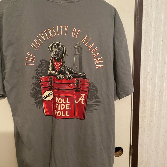 Comfort Colors Gray Bama Shirt - Picture 2 of 3